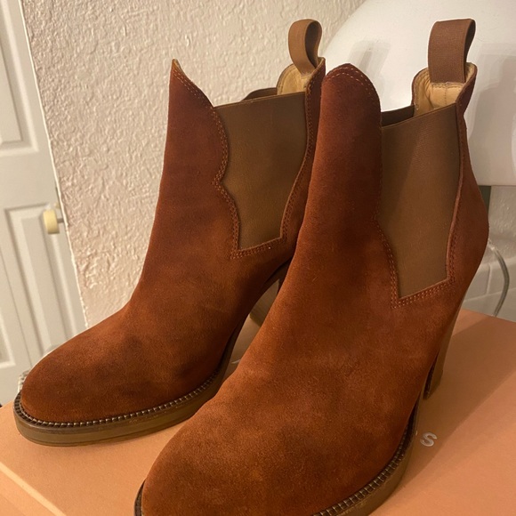 Acne studios star boot suede - Picture 1 of 7